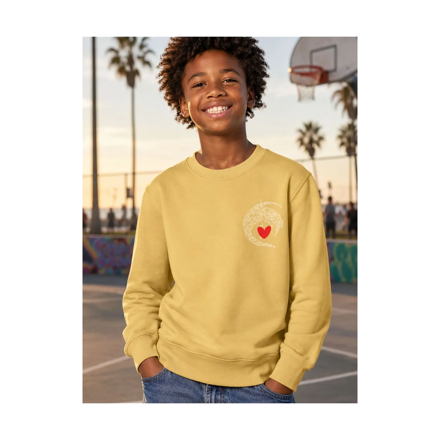 SWEAT ENFANT "VAGUE DAMOUR"