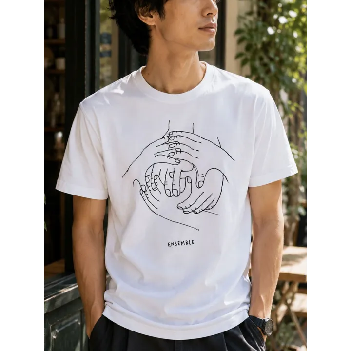 T shirt ensemble : tee shirt original, décalé et rigolo en coton bio