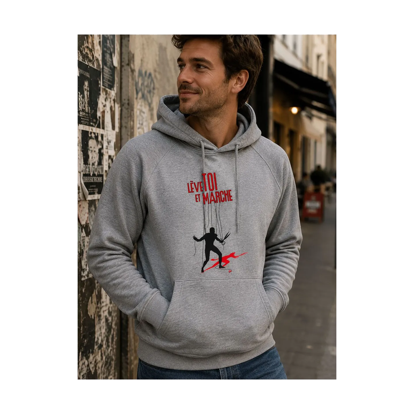Lève toi noir : Sweat homme, De la fringue originale aux messages engagés.
