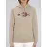 Sweat femme "Poissons unis"