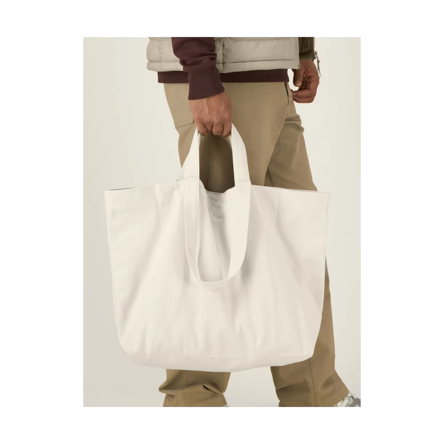 sac shopping en tissu création original marin d'eau douce