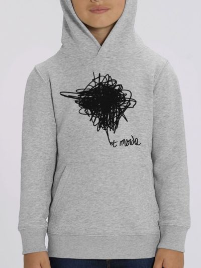 Sweat enfant "Et merde"