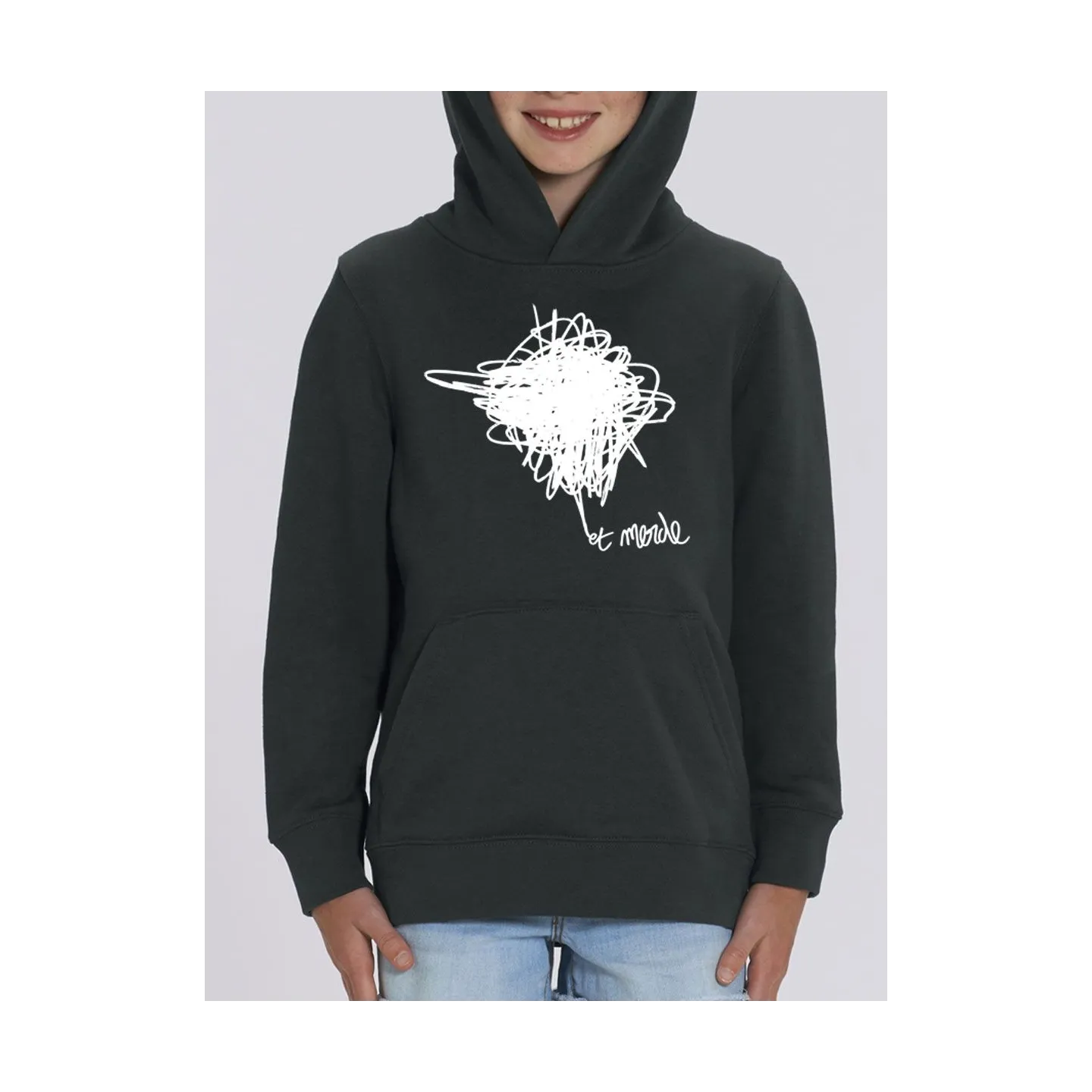 Sweat enfant "Et merde"