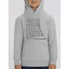 Sweat enfant "Je ne dois pas écrire"