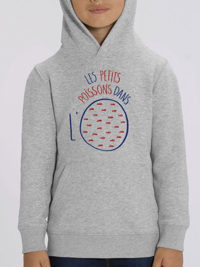 Sweat enfant "Les petits poissons dans l'o"