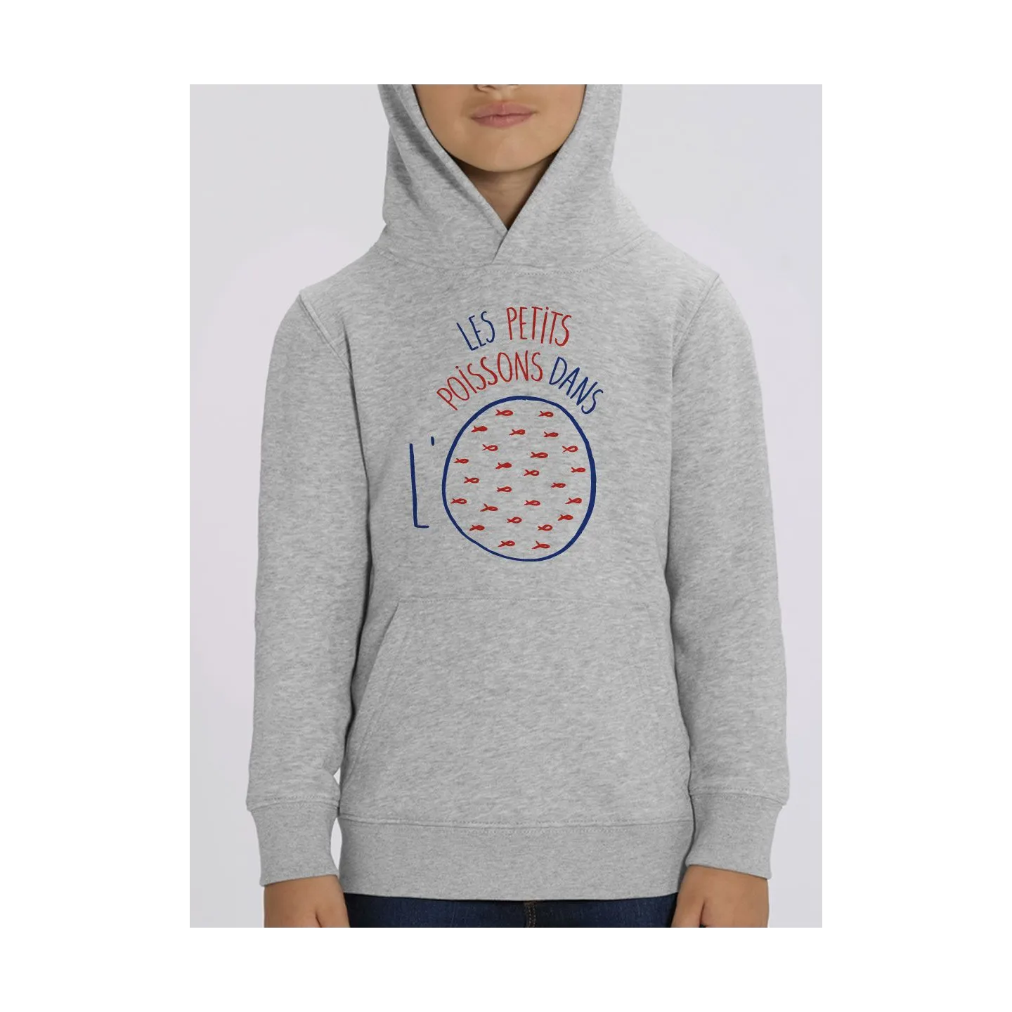Sweat enfant "Les petits poissons dans l'o"