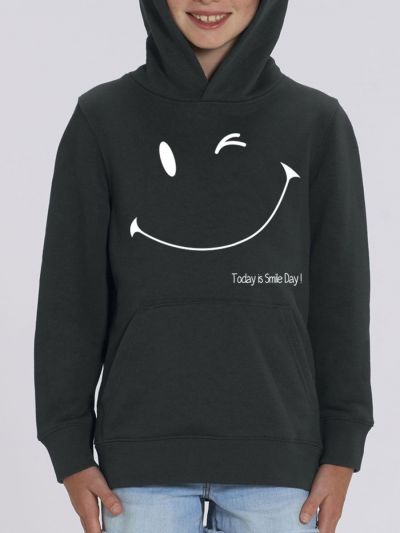 Sweat enfant "Today is smile day"