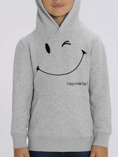 Sweat enfant "Today is smile day"