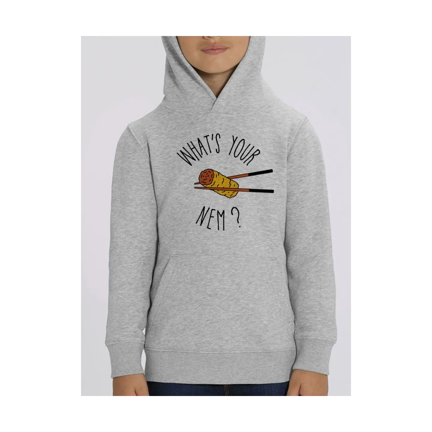 Sweat enfant "What's your name ?"