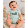 Body bébé ''Demain j'arrête'' (tétine)
