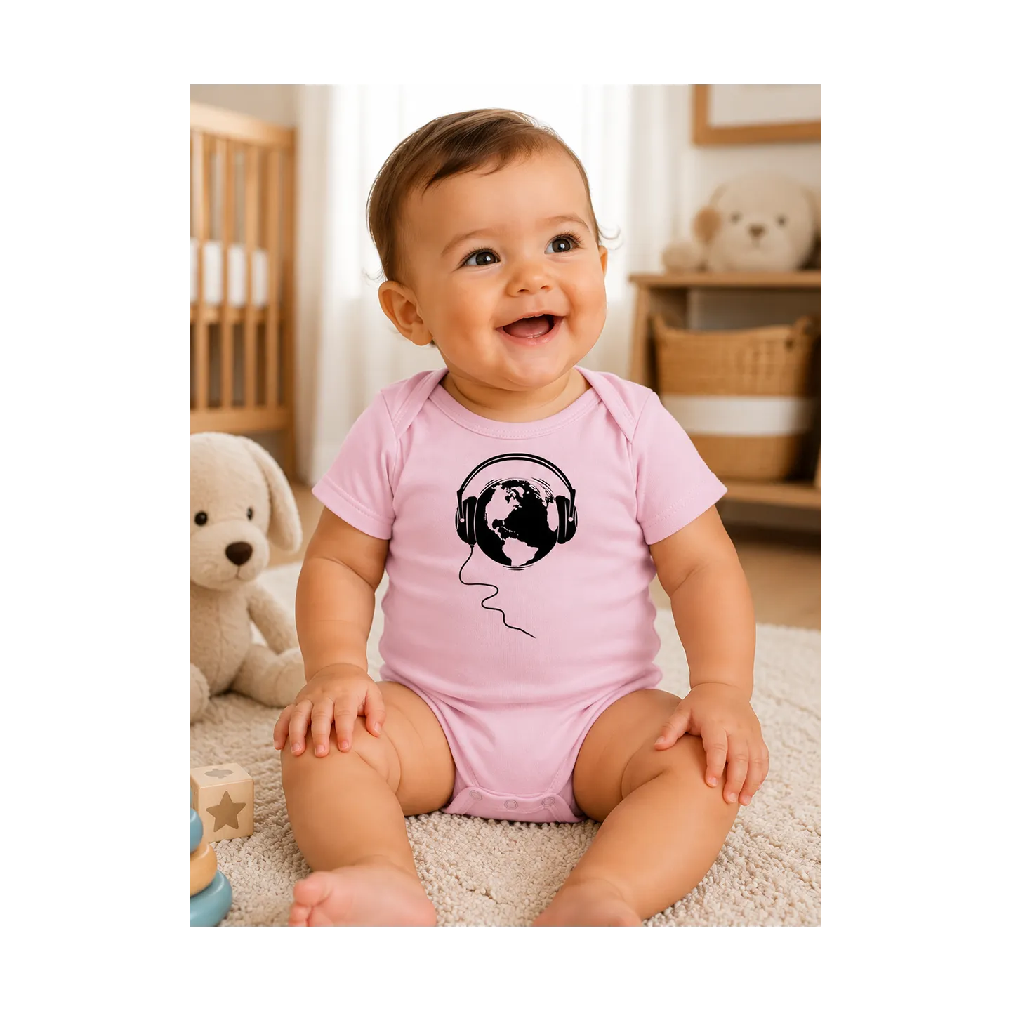 Body bébé ''Ecoute la Terre''