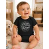 Body bébé ''Demain je me lève de bonheur''