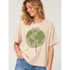 T-shirt femme "Plan(è)te feuille"