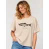 T-shirt femme "Poisson Clown"