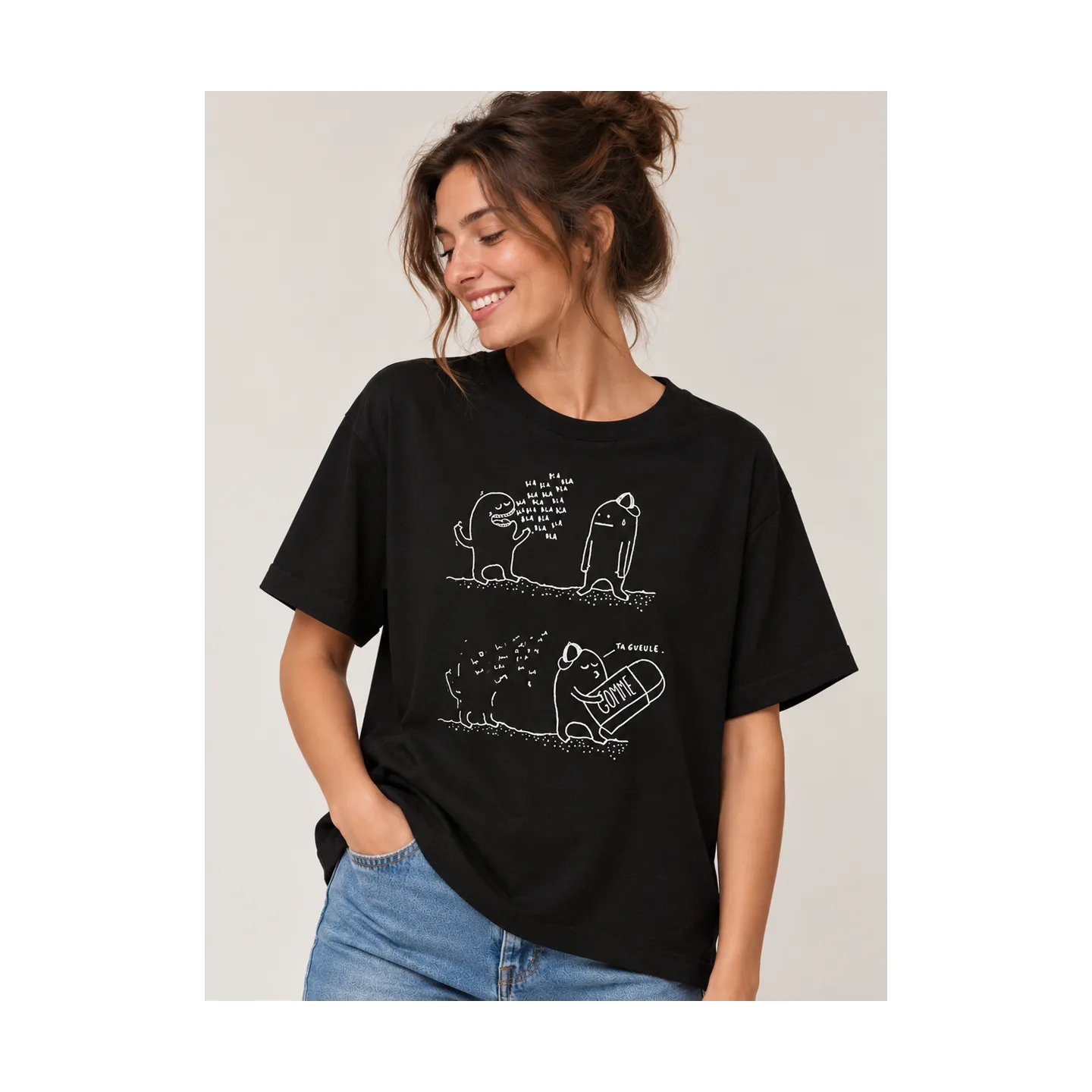 T-shirt femme "Blabla"