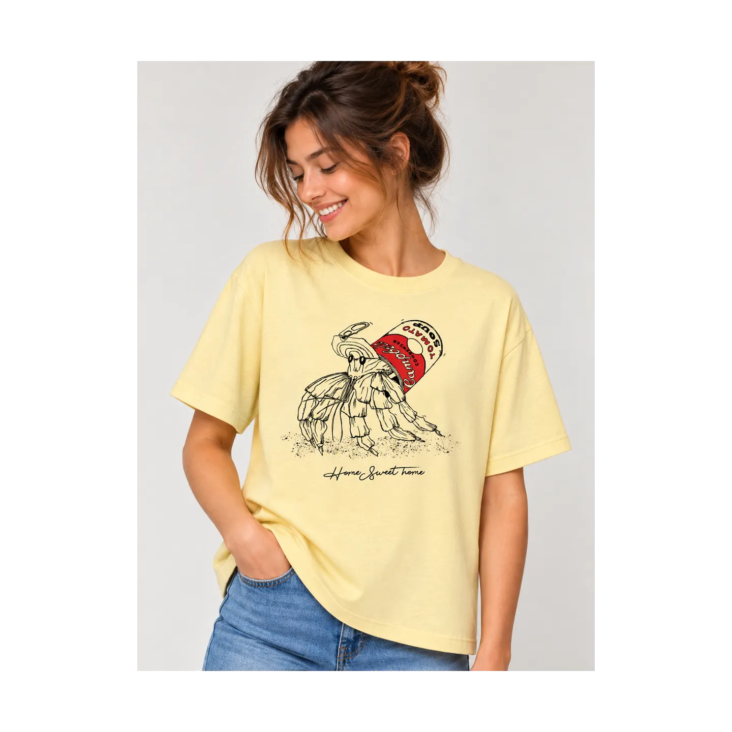 T-shirt femme ''Home Sweet Home''
