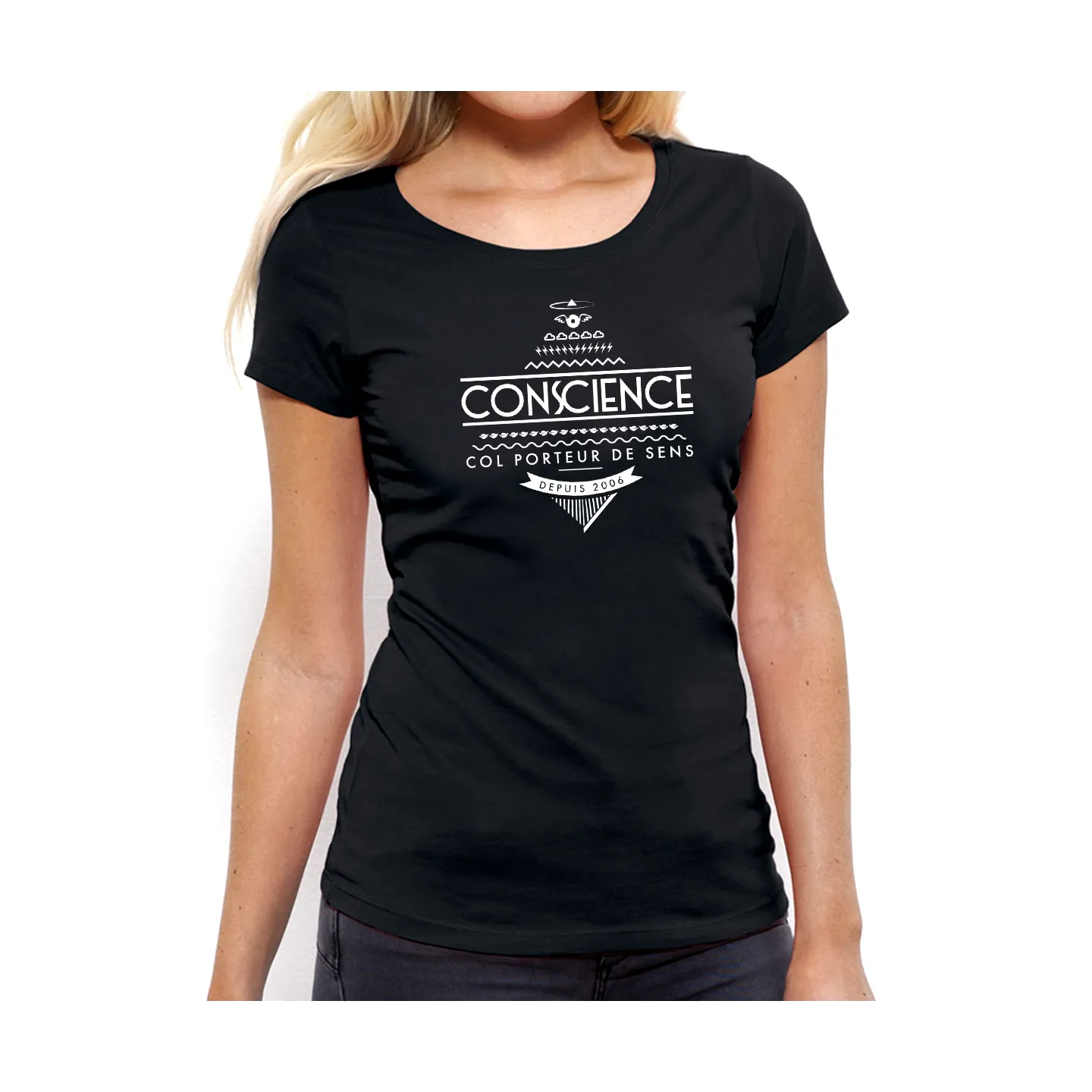 T-shirt femme "Conscience"