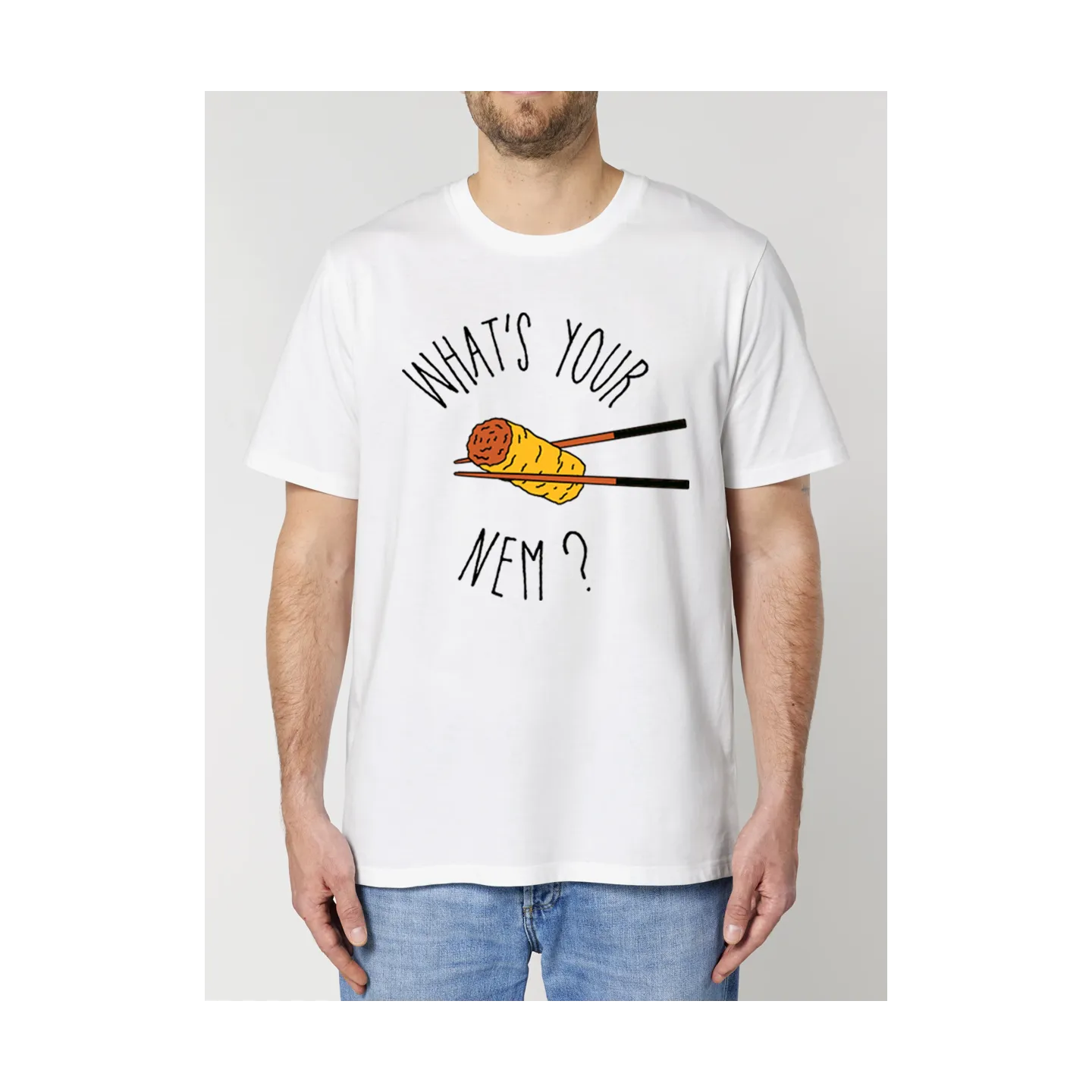 T shirt nem : un tee shirt original, décalé en coton bio