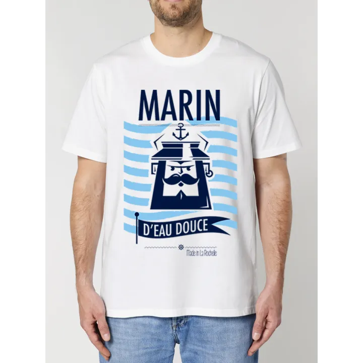 T shirt marin : tee shirt original, en coton bio