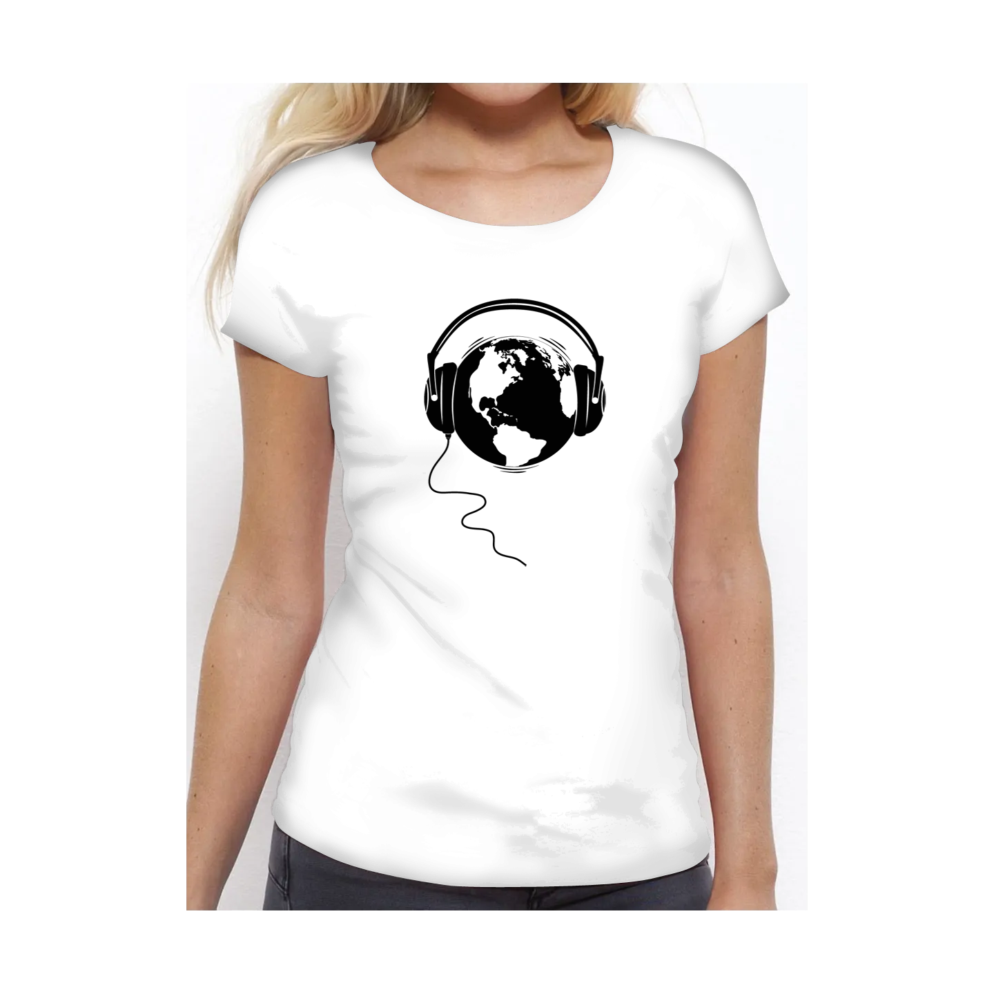 T-shirt femme "écoute la terre"