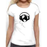 T-shirt femme "écoute la terre"