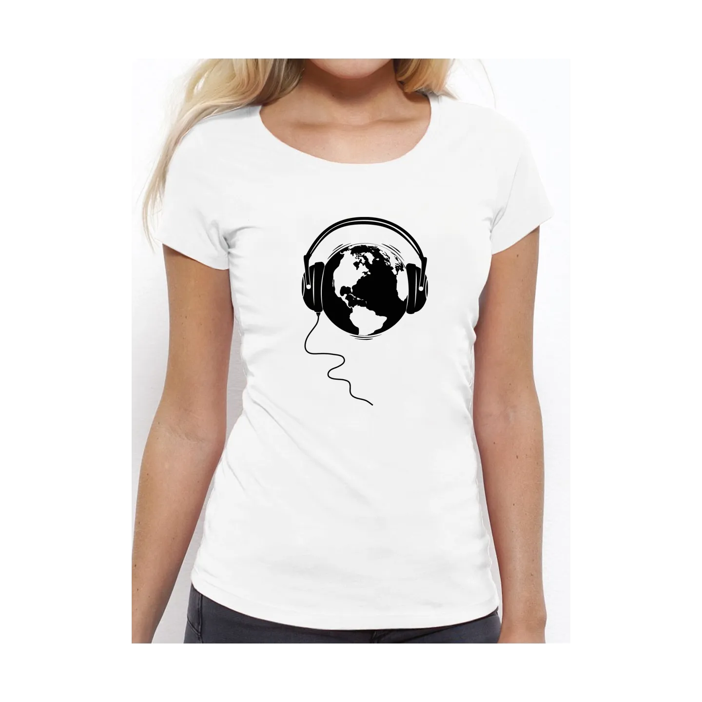 T-shirt femme "écoute la terre"