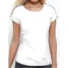 T-shirt femme "écoute la terre foncée "