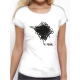 T-shirt femme "et merde noir"