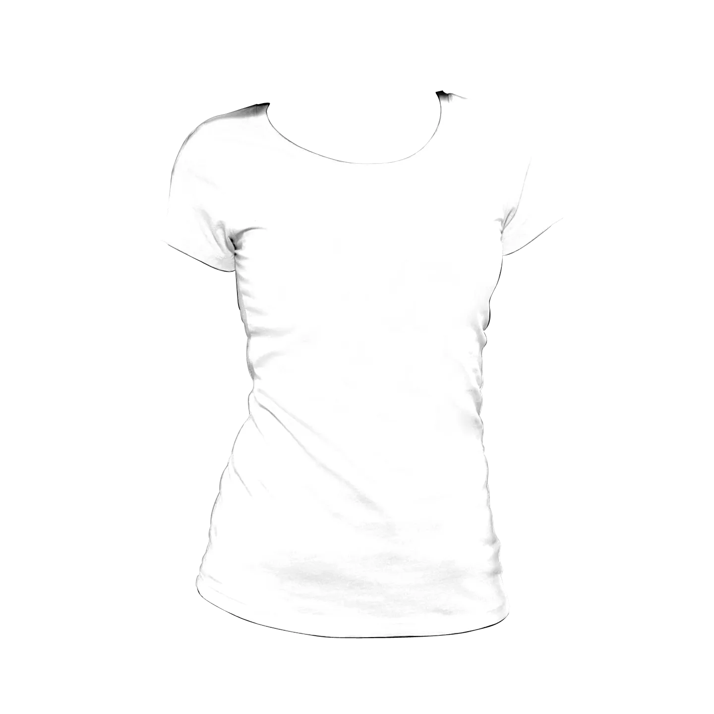 T-shirt femme "et merde noir"