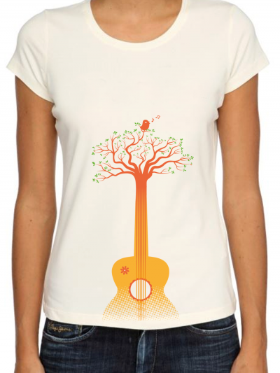 T-shirt femme "Guitarbre"