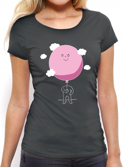 T-shirt femme "La tête dans les nuages"