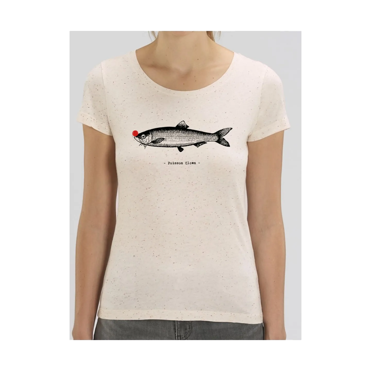 T-shirt femme "Poisson Clown"