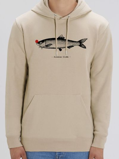 Sweat homme "Poisson Clown"