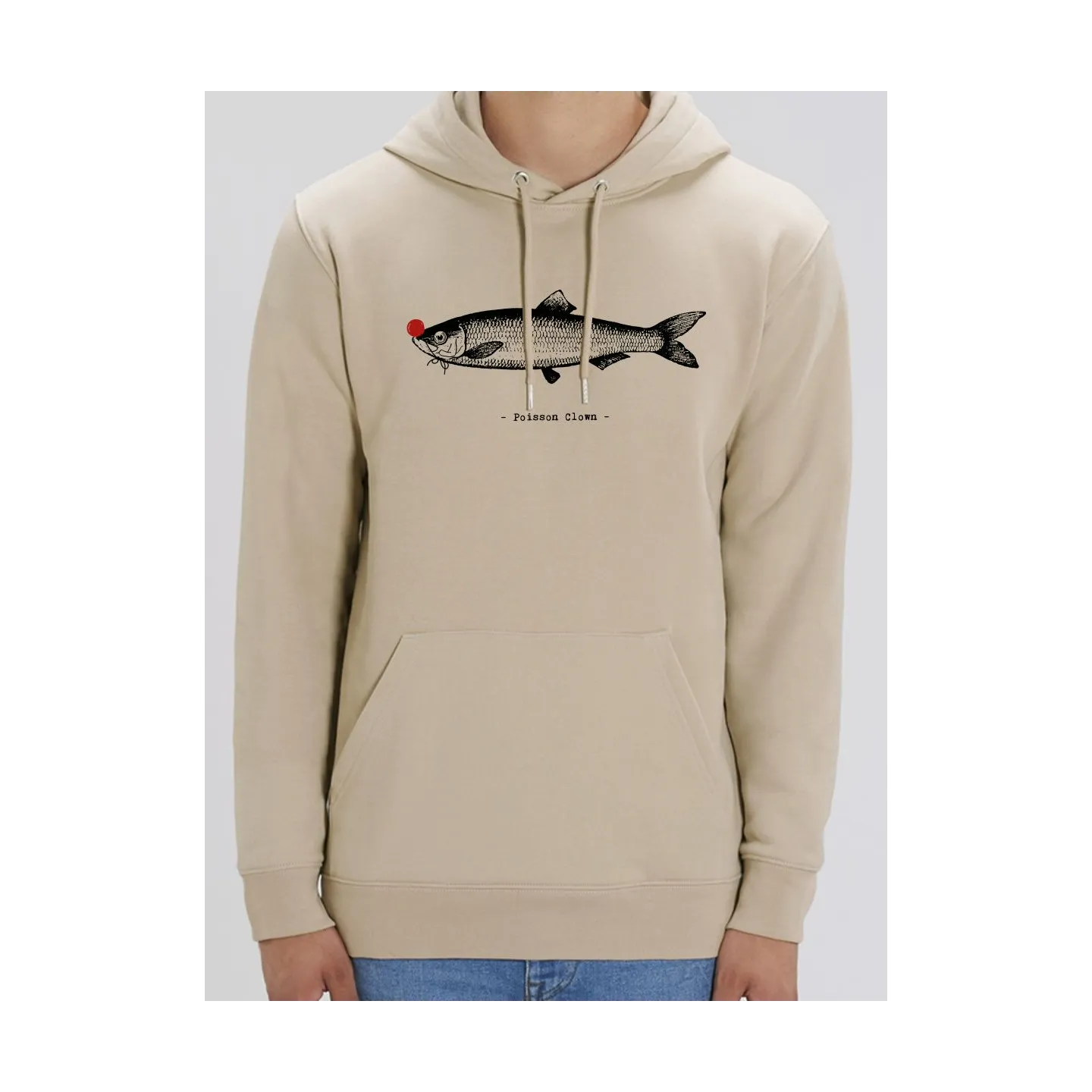 Sweat homme "Poisson Clown"