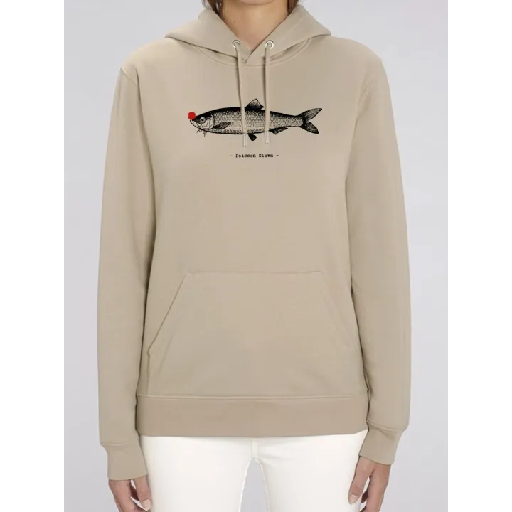 Sweat femme "Poisson Clown"