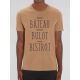 T-shirt Homme Bateau Bulot Bistrot