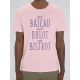 T-shirt Homme Bateau Bulot Bistrot