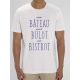 T-shirt Homme Bateau Bulot Bistrot