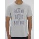 T-shirt Homme Bateau Bulot Bistrot