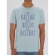 T-shirt Homme Bateau Bulot Bistrot