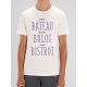 T-shirt Homme Bateau Bulot Bistrot