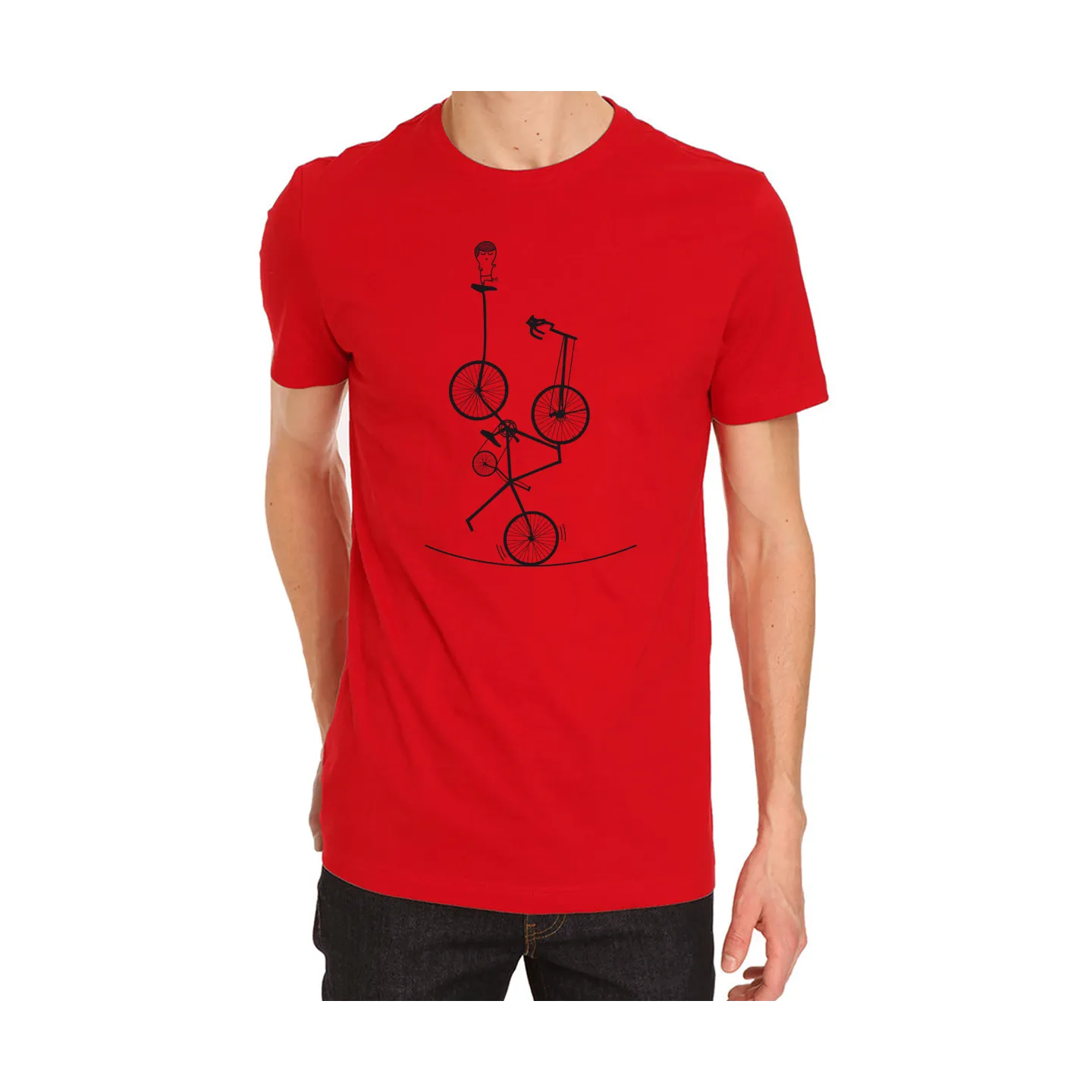 T-shirt homme "Sur le fil"