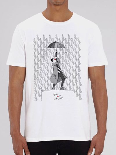 T-shirt homme "Plutôt clown que clone"