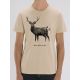 T-shirt Homme Gaz a effet de "Cerf"