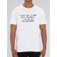 Tee shirt homme "je me fiche de faire bonne impression, je ne suis pas une imprimante"