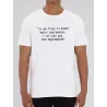 Tee shirt homme "je me fiche de faire bonne impression, je ne suis pas une imprimante"