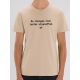 Tee shirt homme "Ne changez rien, restez différent"