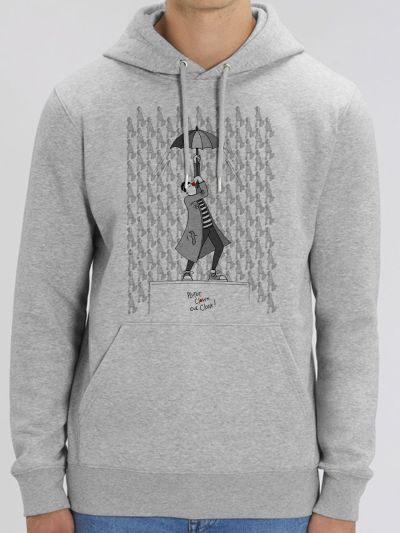 Sweat homme "Plutôt clown que clone"