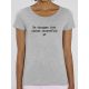 T-shirt femme BIO "Le vrai soleil c'est dans la tête"