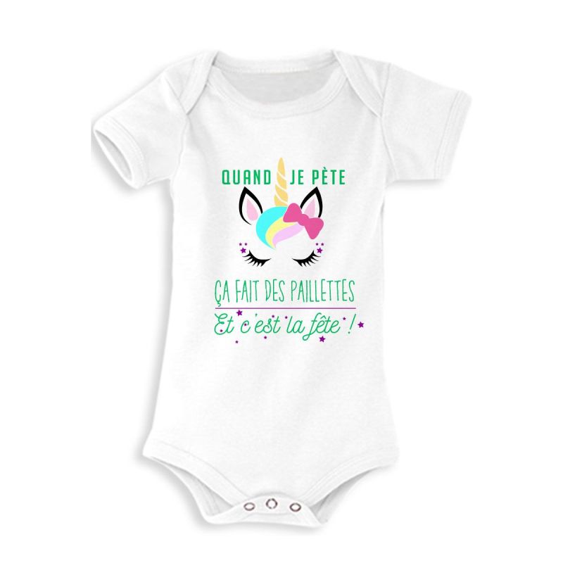 Body Bebe Original Rigolo De La Marque Conscience